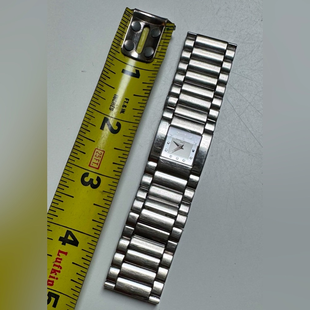 Baume & Mercier women’s Diamond MV045197 Catwalk stainless steel watch